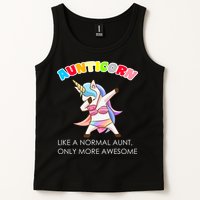 Awesome Aunticorn Like A Normal Aunt Tank Top