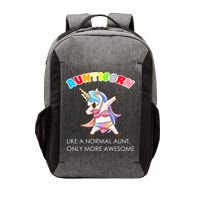 Awesome Aunticorn Like A Normal Aunt Vector Backpack