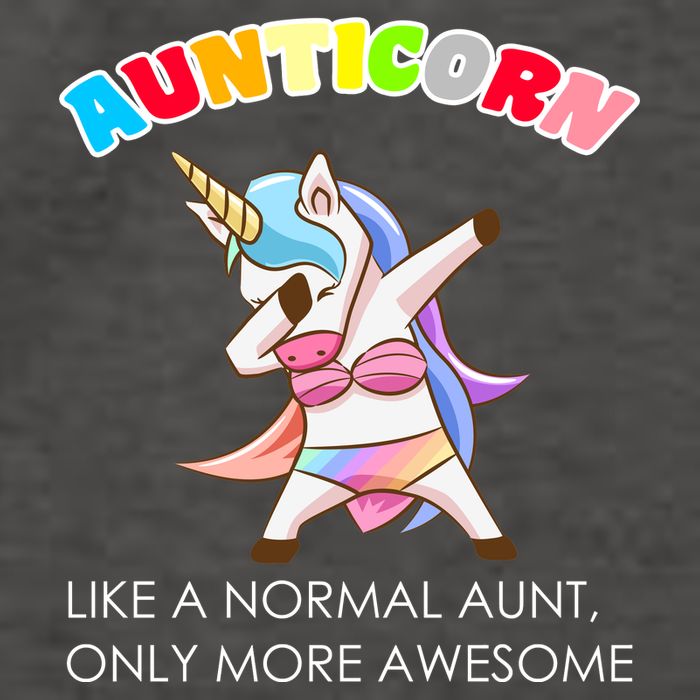 Awesome Aunticorn Like A Normal Aunt Vector Backpack