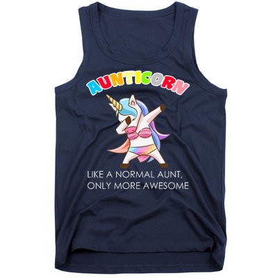 Awesome Aunticorn Like A Normal Aunt Tank Top