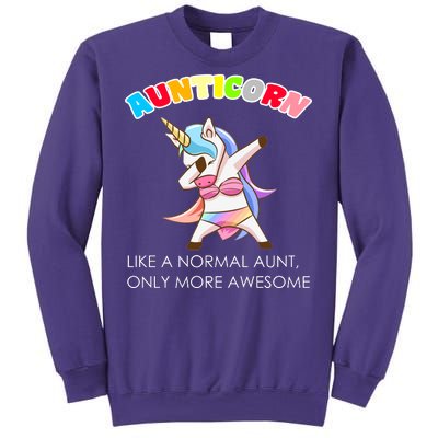 Awesome Aunticorn Like A Normal Aunt Sweatshirt