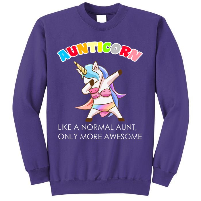 Awesome Aunticorn Like A Normal Aunt Sweatshirt