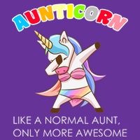 Awesome Aunticorn Like A Normal Aunt Sweatshirt