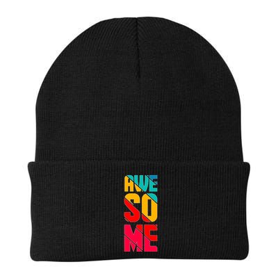 Awesome Broken Letters Beanie