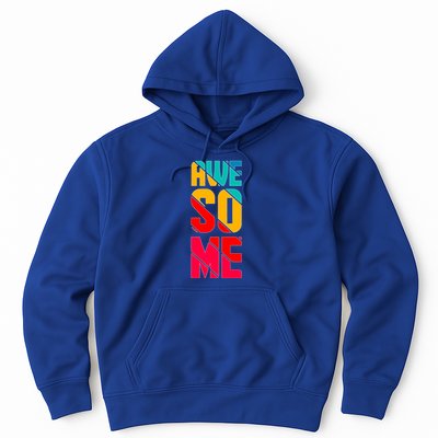 Awesome Broken Letters Hoodie