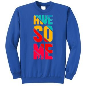 Awesome Broken Letters Sweatshirt