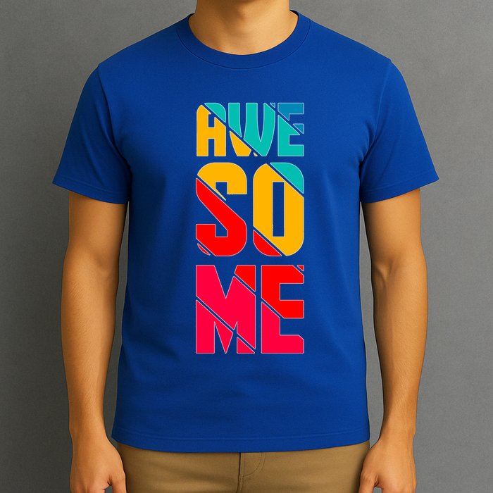 Awesome Broken Letters T-Shirt