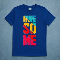 Awesome Broken Letters T-Shirt