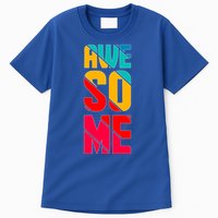 Awesome Broken Letters Tall T-Shirt