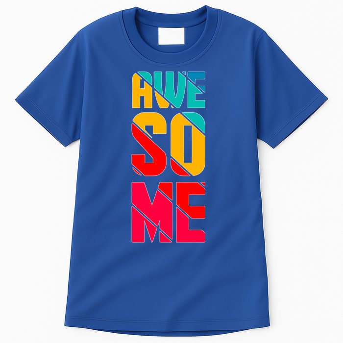 Awesome Broken Letters Tall T-Shirt