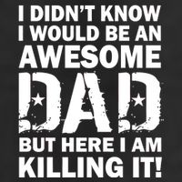 Awesome Dad Killing It! Adult Drive Performance Visor