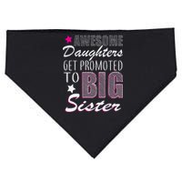 Awesome Daughter Promoted To Big Sister USA-Made Doggie Bandana