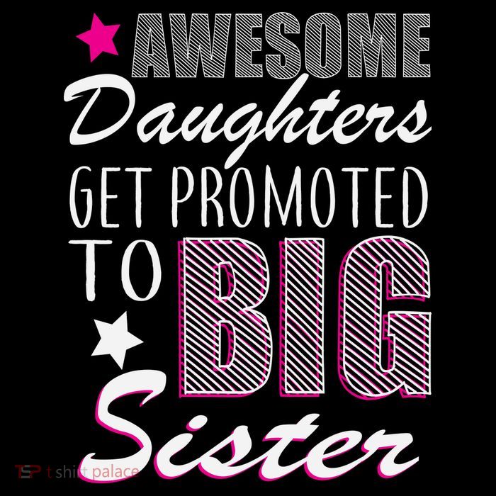 Awesome Daughter Promoted To Big Sister Premium T-Shirt