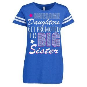 Awesome Daughter Promoted To Big Sister Enza Ladies Jersey Football T-Shirt