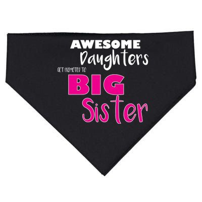 Awesome Daughters Get Promoted To Big Sister USA-Made Doggie Bandana