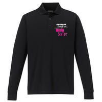 Awesome Daughters Get Promoted To Big Sister Performance Long Sleeve Polo