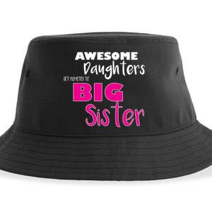 Awesome Daughters Get Promoted To Big Sister Sustainable Bucket Hat