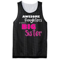 Awesome Daughters Get Promoted To Big Sister Mesh Reversible Basketball Jersey Tank