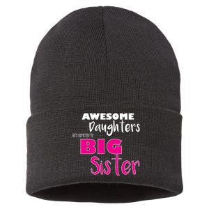 Awesome Daughters Get Promoted To Big Sister Sustainable Knit Beanie