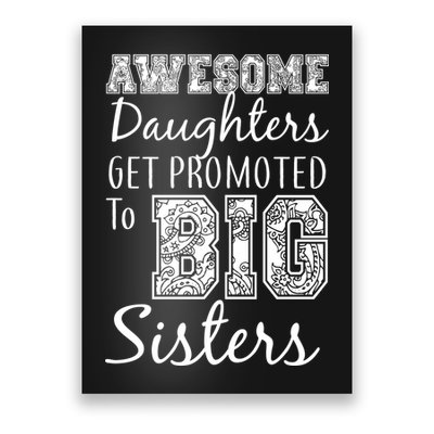 Awesome Daughters Get Promoted To Big Sisters Poster
