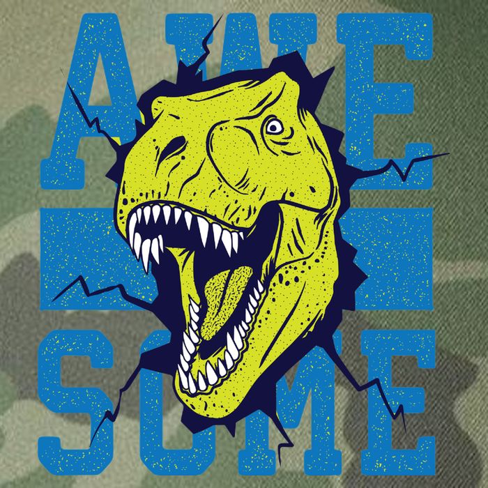 Awesome Dinosaur Cute Legacy Tie Dye Trucker Hat