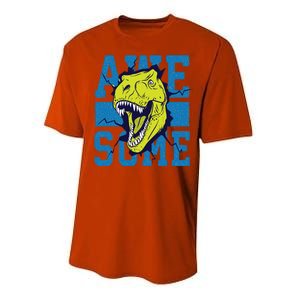 Awesome Dinosaur Cute Performance Sprint T-Shirt