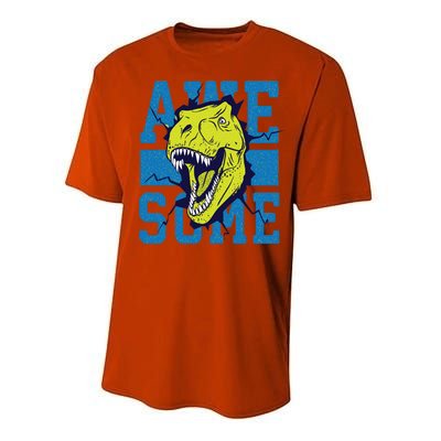 Awesome Dinosaur Cute Performance Sprint T-Shirt