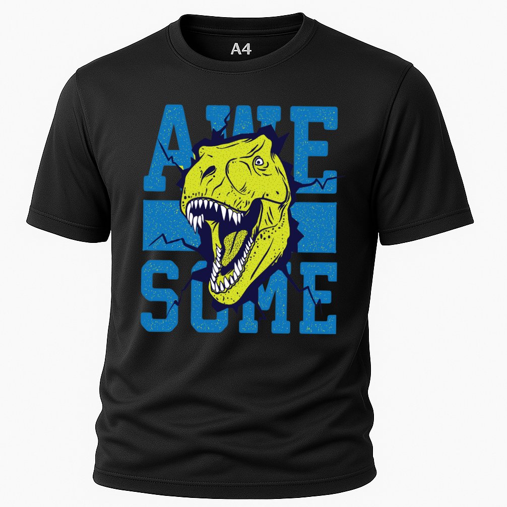 Awesome Dinosaur Cute Performance Shirt