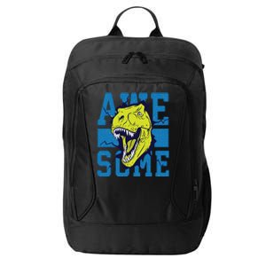 Awesome Dinosaur Cute City Backpack