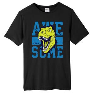 Awesome Dinosaur Cute Tall Fusion ChromaSoft Performance T-Shirt