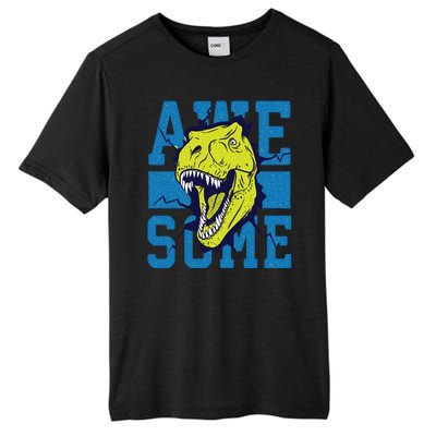 Awesome Dinosaur Cute Tall Fusion ChromaSoft Performance T-Shirt