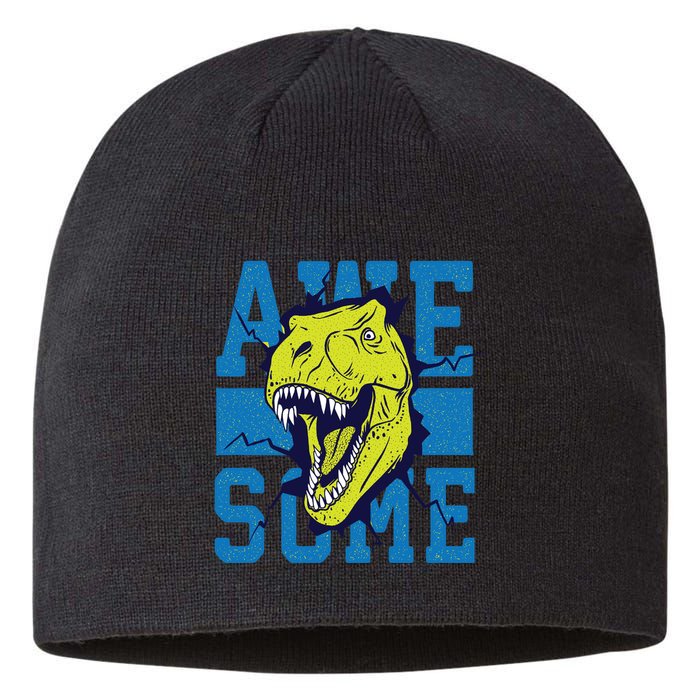 Awesome Dinosaur Cute Sustainable Beanie