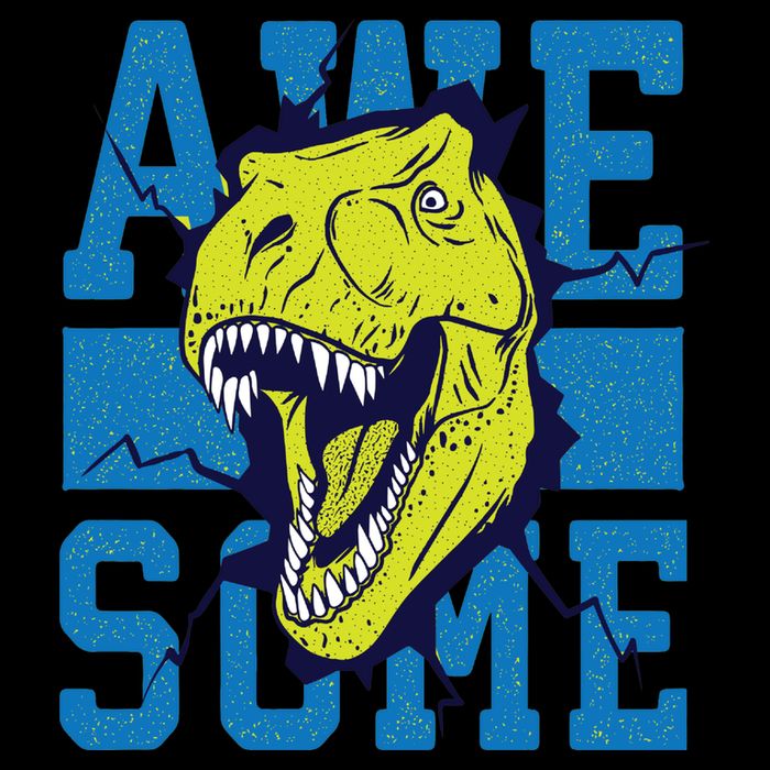 Awesome Dinosaur Cute Sustainable Beanie