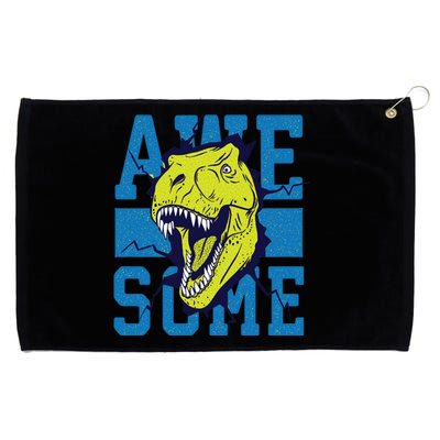 Awesome Dinosaur Cute Grommeted Golf Towel