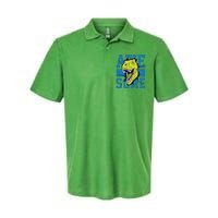 Awesome Dinosaur Cute Softstyle Adult Sport Polo