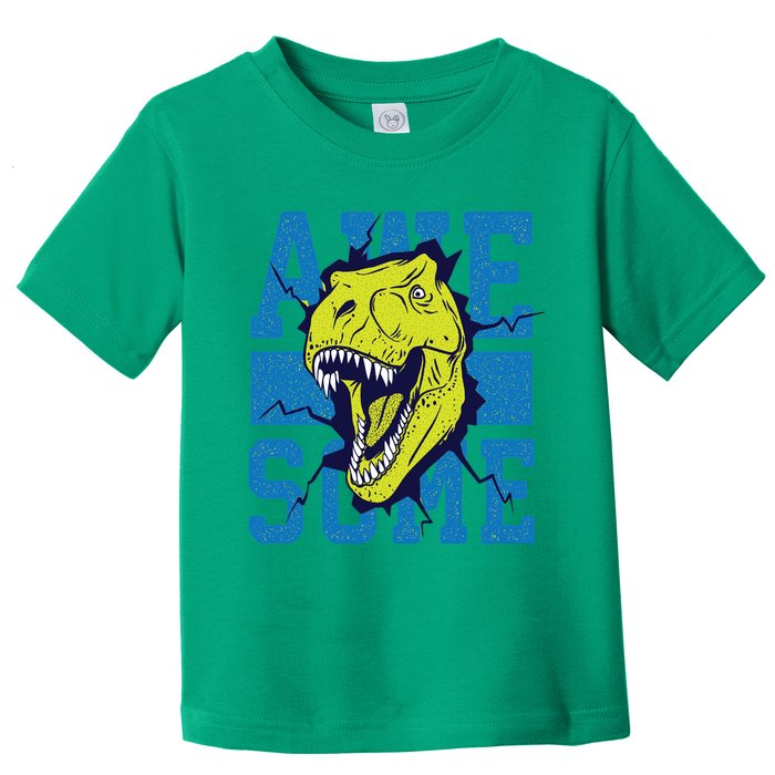 Awesome Dinosaur Cute Toddler T-Shirt