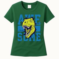 Awesome Dinosaur Cute Womens T-Shirt