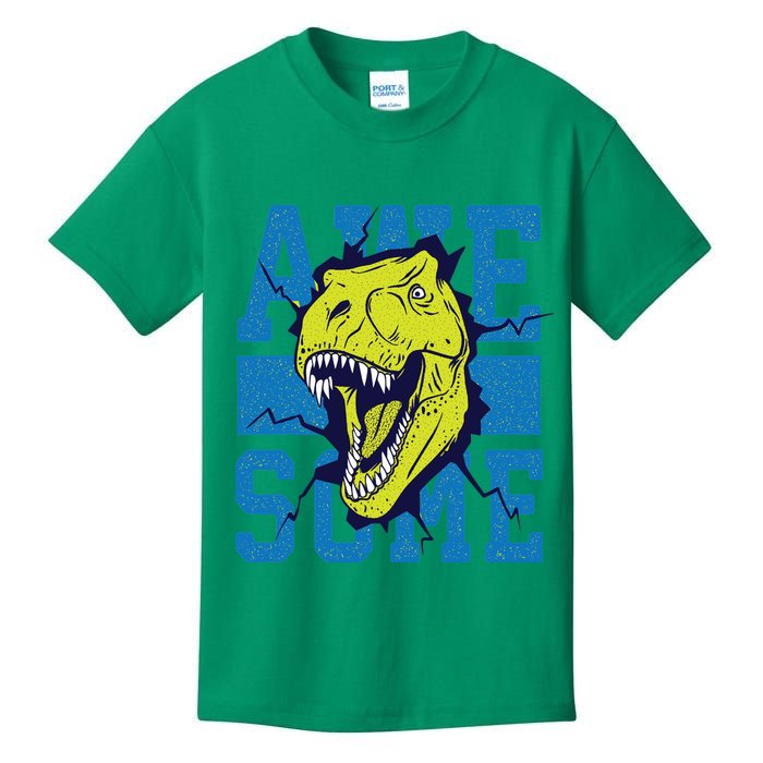 Awesome Dinosaur Cute Kids T-Shirt