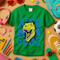 Awesome Dinosaur Cute Kids T-Shirt