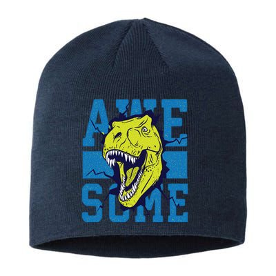 Awesome Dinosaur Cute Sustainable Beanie