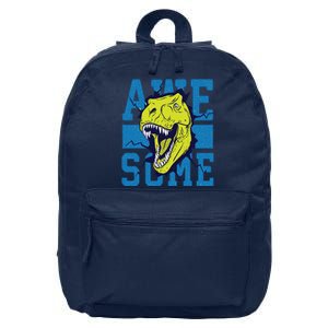 Awesome Dinosaur Cute 16 in Basic Backpack