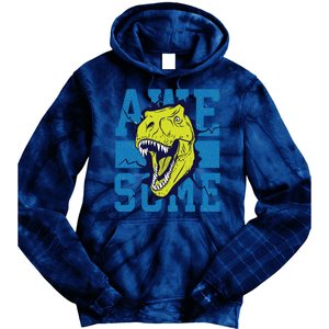 Awesome Dinosaur Cute Tie Dye Hoodie