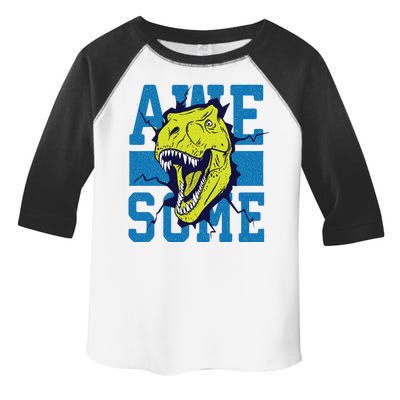 Awesome Dinosaur Cute Toddler Fine Jersey T-Shirt