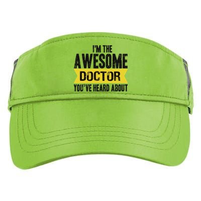 Awesome Doctor Adult Drive Performance Visor