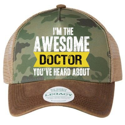 Awesome Doctor Legacy Tie Dye Trucker Hat