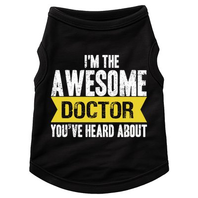 Awesome Doctor Doggie Tank