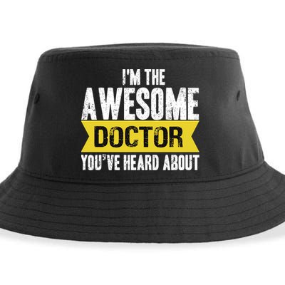 Awesome Doctor Sustainable Bucket Hat