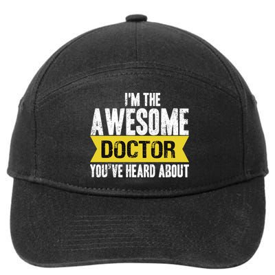 Awesome Doctor 7-Panel Snapback Hat