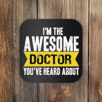 Awesome Doctor Coaster