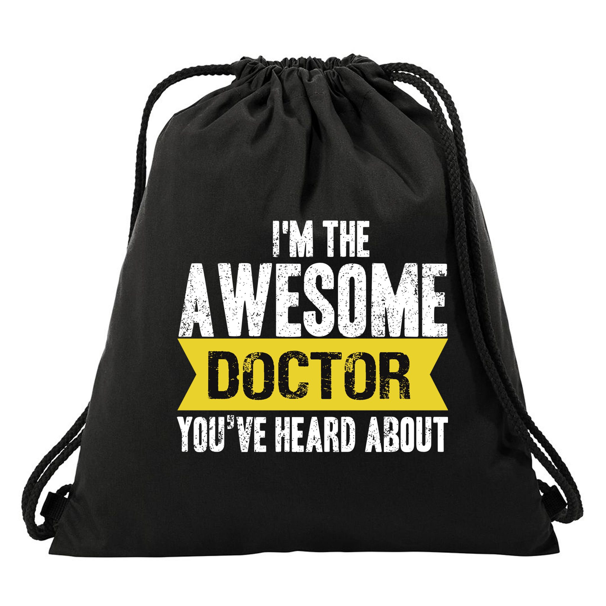 Awesome Doctor Drawstring Bag